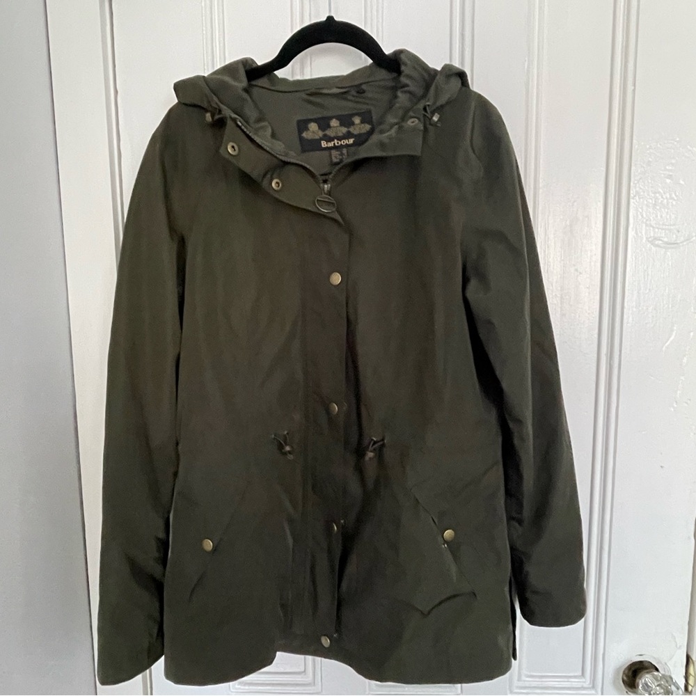 Barbour rain coat